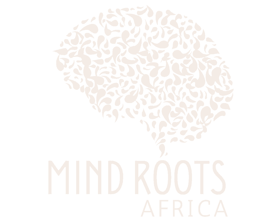 Cream logo on deep teal